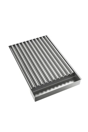 Ilve Piastra ondulata EA5310008000000 per barbecue Non Perdere