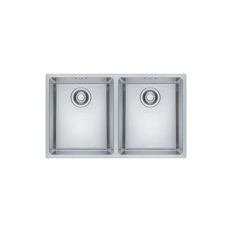 Acquista Ora Franke Lavello due vasche Maris Sottotop MRX 120 34-34 122.0525.275 finitura inox satinato da 70,5x40 cm