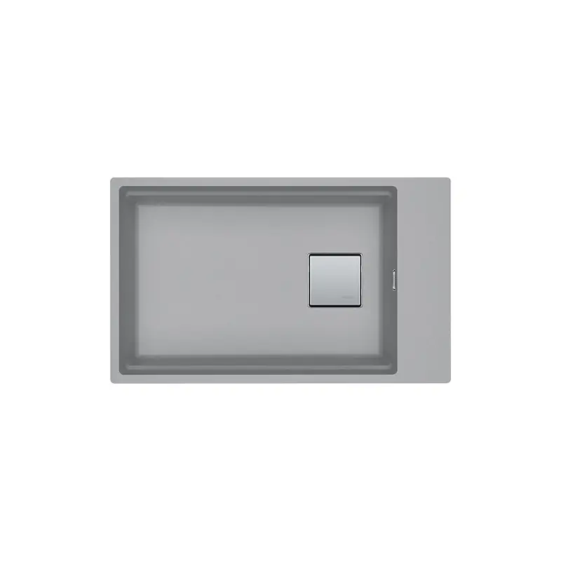 Ultime Pezzi Franke Lavello una vasca Vasche Kubus 2 Sottotop KNG 110-62 125.0529.855 finitura fragranite stone grey da 62x42 cm