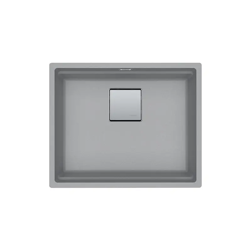 Ultime Pezzi Franke Lavello una vasca Vasche Kubus 2 Sottotop KNG 110-52 125.0529.605 finitura fragranite stone grey da 52x42 cm
