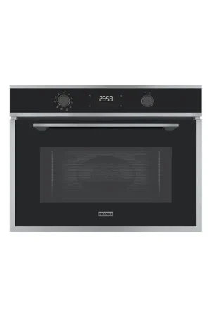 Acquista Ora PRONTA CONSEGNA - Franke Forno microonde Maris FMA 45 MW XS 131.0606.104 finitura inox satinato - cristallo nero da 60 cm