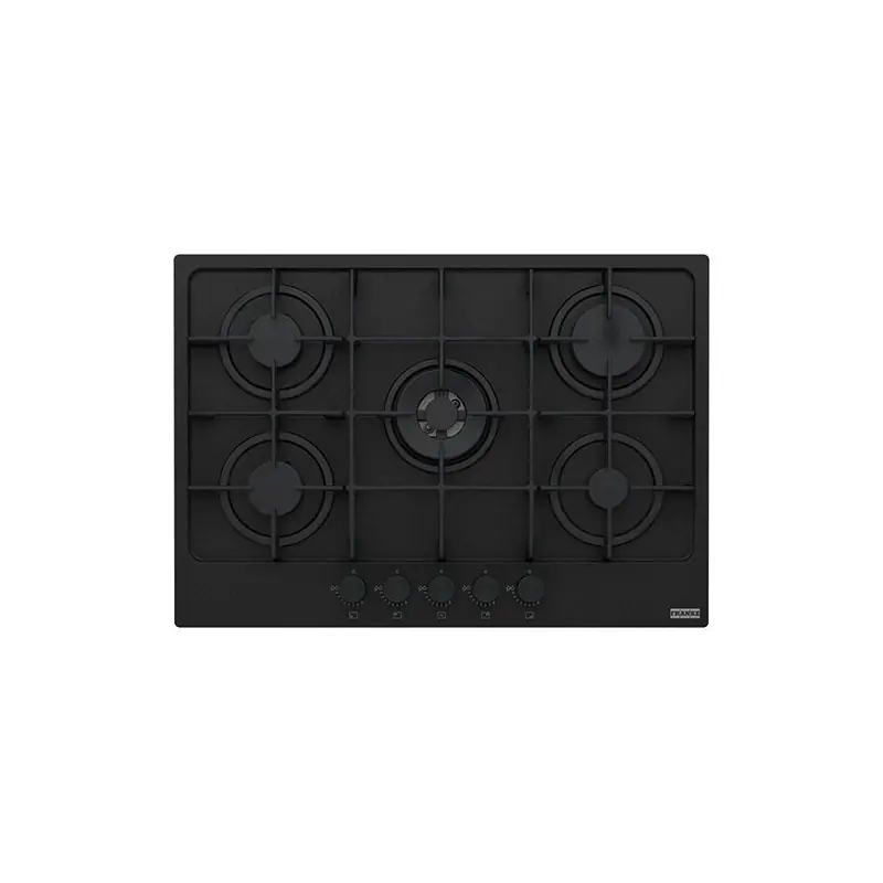 PRONTA CONSEGNA - Franke Piano cottura a gas Maris 750 FHMA 755 4G DC MB C 106.0670.113 finitura black matt da 73 cm Solo Oggi