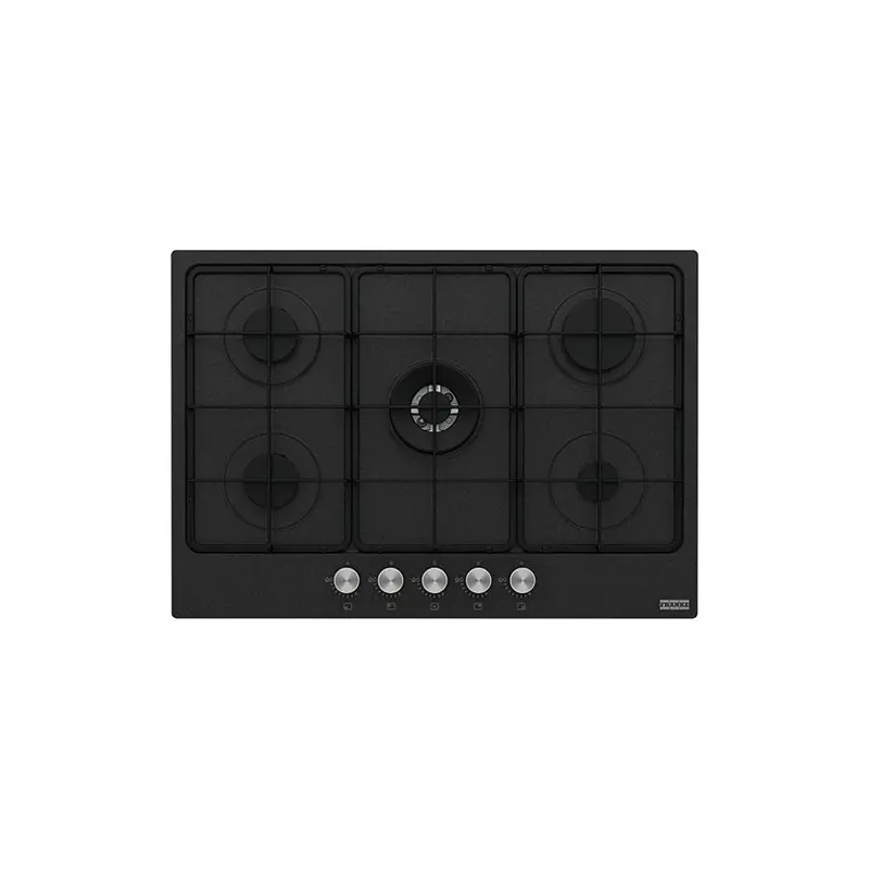 Compra Adesso PRONTA CONSEGNA - Franke Piano cottura a gas Smart 750 FHSM 755 4G DC ON E 106.0670.111 finitura nero da 73 cm
