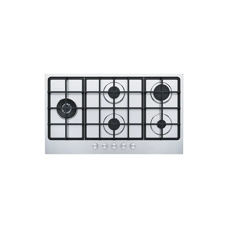 Saldi PRONTA CONSEGNA - Franke Piano cottura a gas FHSM 905 4G DCL XS C 106.0554.401 finitura inox satinato da 88 cm