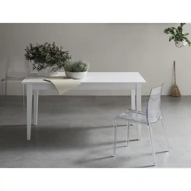 Ultima Occasione Maronese Acf Tavolo allungabile ICARO con struttura in legno e piano in legno da L.135(175) cm - Con 1 allunga laterale