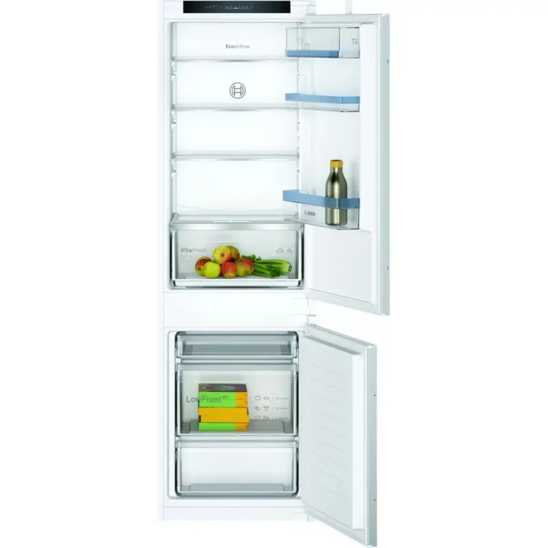 PRONTA CONSEGNA - Bosch Frigorifero combinato da incasso KIV86VSE0 da 54 cm - Serie 4 Nuova Collezione
