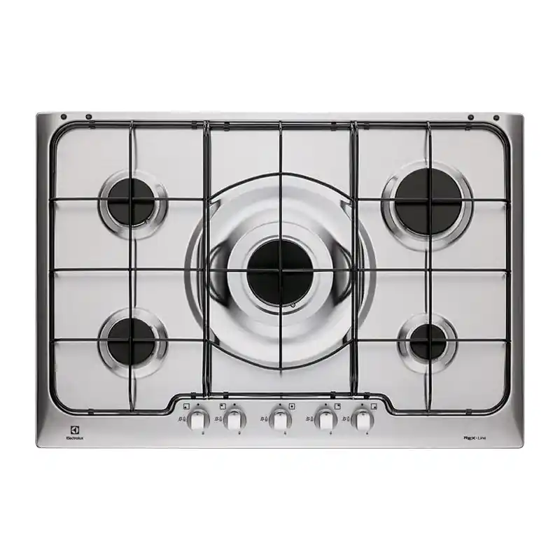 PRONTA CONSEGNA - Electrolux Piano cottura a gas Soft PX750XV finitura inox da 75 cm Compra Oggi Stesso