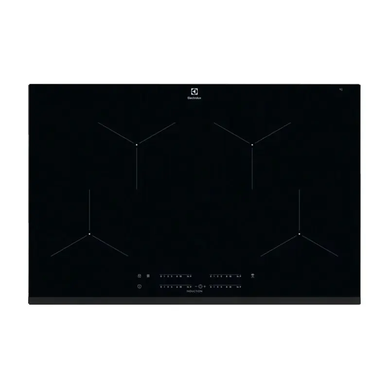 PRONTA CONSEGNA - Electrolux Piano cottura a induzione EIT81443 in vetroceramica nero da 78 cm Offerta Limitata