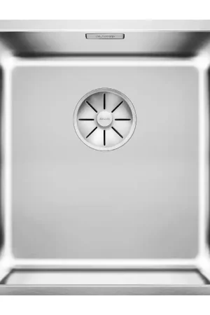 Spedizione Espresso PRONTA CONSEGNA - Blanco Lavello una vasca SOLIS 400-U 1526117 in acciaio inox da 44x44 cm - Sottotop