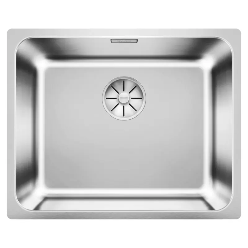 PRONTA CONSEGNA - Blanco Lavello una vasca SOLIS 500-U 1526122 in acciaio inox da 54x44 cm - Sottotop Promozione Esclusiva