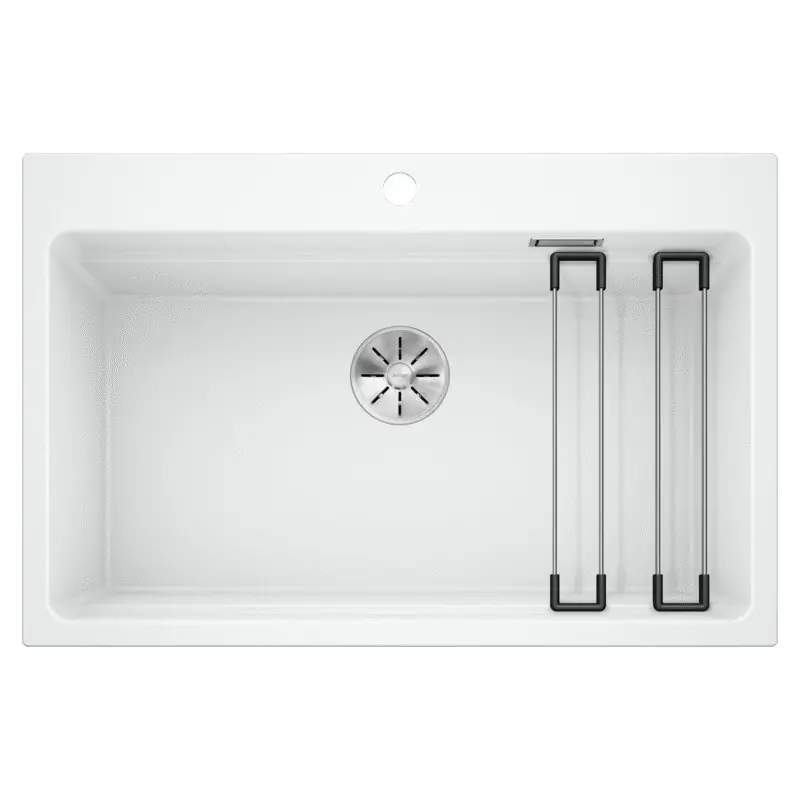A Buon Prezzo Blanco Lavello una vasca ETAGON 8 1525191 finitura bianco da 78x51 cm - Sopratop