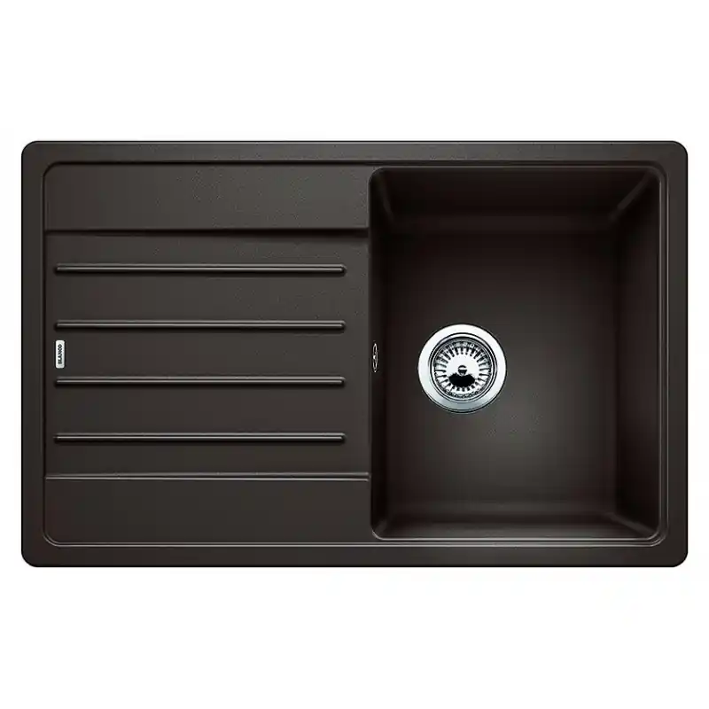 Blanco Lavello una vasca con gocciolatoio LEGRA 45 S 1522206 finitura caffè da 78x50 cm - Sopratop Economico