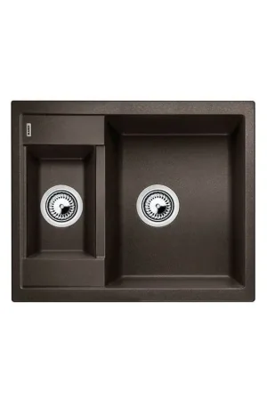 Acquista Ora Blanco Lavello una vasca con vaschetta METRA 6 1516180 finitura caffè da 61.5x50 cm - Sopratop