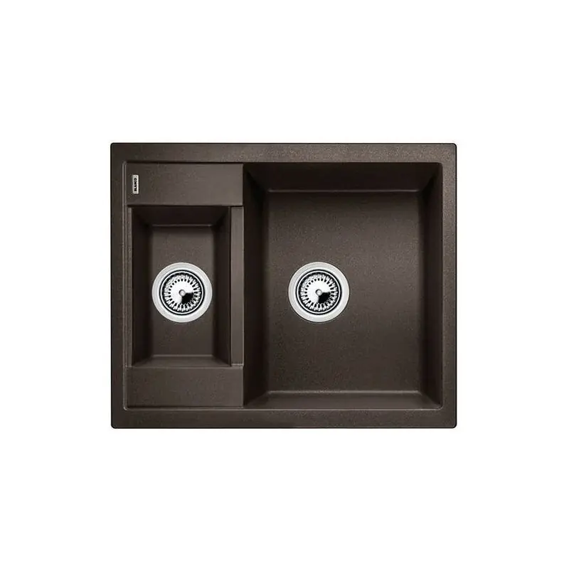 Acquista Ora Blanco Lavello una vasca con vaschetta METRA 6 1516180 finitura caffè da 61.5x50 cm - Sopratop