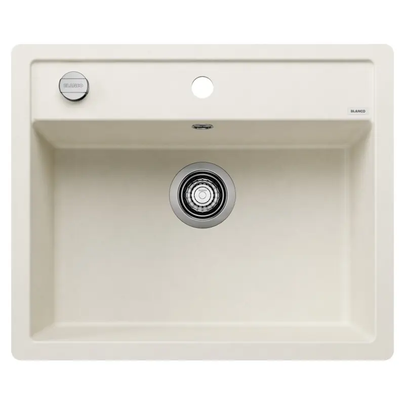 Blanco Lavello una vasca DALAGO 6-F 1527064 finitura soft white da 60.5x50 cm - Filotop Ultime Pezzi