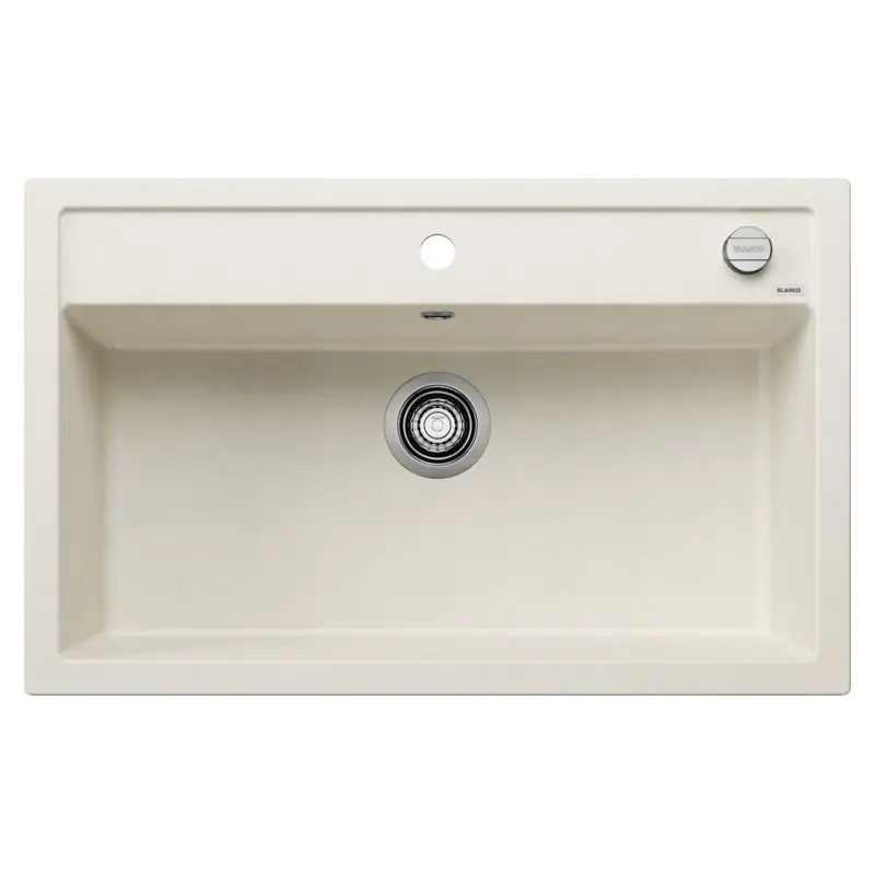 Più Venduto PRONTA CONSEGNA - Blanco Lavello una vasca DALAGO 8 1527065 finitura soft white da 81.5x51 cm - Sopratop