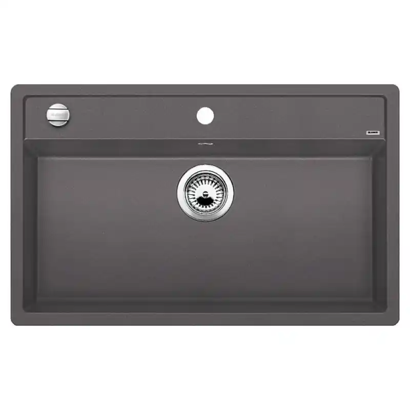 PRONTA CONSEGNA - Blanco Lavello una vasca DALAGO 8-F 1518853 finitura grigio roccia da 80.5x50 cm - Filotop Novità