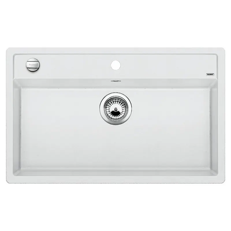Nuova Collezione PRONTA CONSEGNA - Blanco Lavello una vasca DALAGO 8-F 1516644 finitura bianco da 80.5x50 cm - Filotop