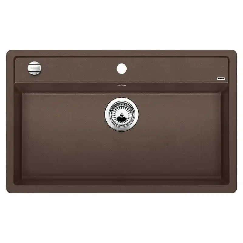 PRONTA CONSEGNA - Blanco Lavello una vasca DALAGO 8-F 1516645 finitura caffè da 80.5x50 cm - Filotop Nuova Collezione