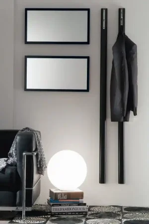 X.ABITAre Asta appendiabiti a parete Pinocchio art. K120 in MDF da h. 160 cm - Con doppio gancio a scomparsa Compra Adesso