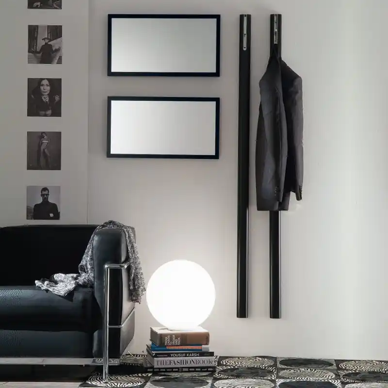 X.ABITAre Asta appendiabiti a parete Pinocchio art. K120 in MDF da h. 160 cm - Con doppio gancio a scomparsa Compra Adesso