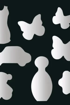 X.ABITAre Specchio sagomato Fantasy art. K205 - disponibile in diverse forme Super Prezzo