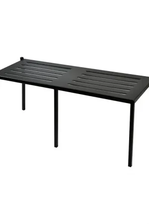 RD Italia Panca impilabile DORIO con struttura e seduta in acciaio da 107x39 cm Di Tendenza