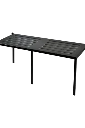 RD Italia Panca smontata DORIO con struttura e seduta in acciaio da 150x40 cm Professionale