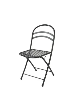 RD Italia Sedia pieghevole FLIPPER con struttura e seduta in acciaio Promo Stagionale