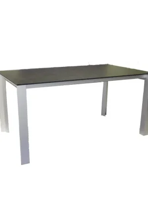 RD Italia Tavolo allungabile PETRA con struttura in alluminio e piano in HPL da 159(224)x90 cm Must-Have