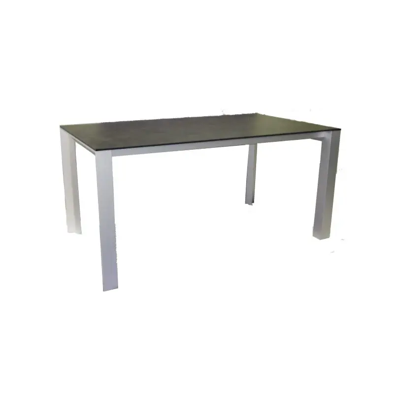 RD Italia Tavolo allungabile PETRA con struttura in alluminio e piano in HPL da 159(224)x90 cm Must-Have