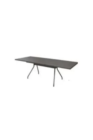 Spedito Oggi RD Italia Tavolo allungabile ESTATE L con struttura e piano in acciaio da 160(220)x90 cm