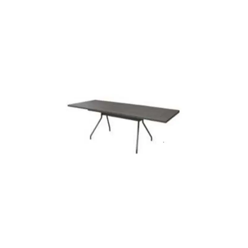 Spedito Oggi RD Italia Tavolo allungabile ESTATE L con struttura e piano in acciaio da 160(220)x90 cm