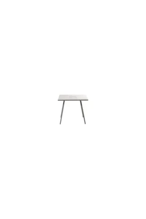 RD Italia Tavolo fisso smontabile LA ROTONDA con struttura e piano in acciaio da 80x80 cm e h.75 cm Bestseller