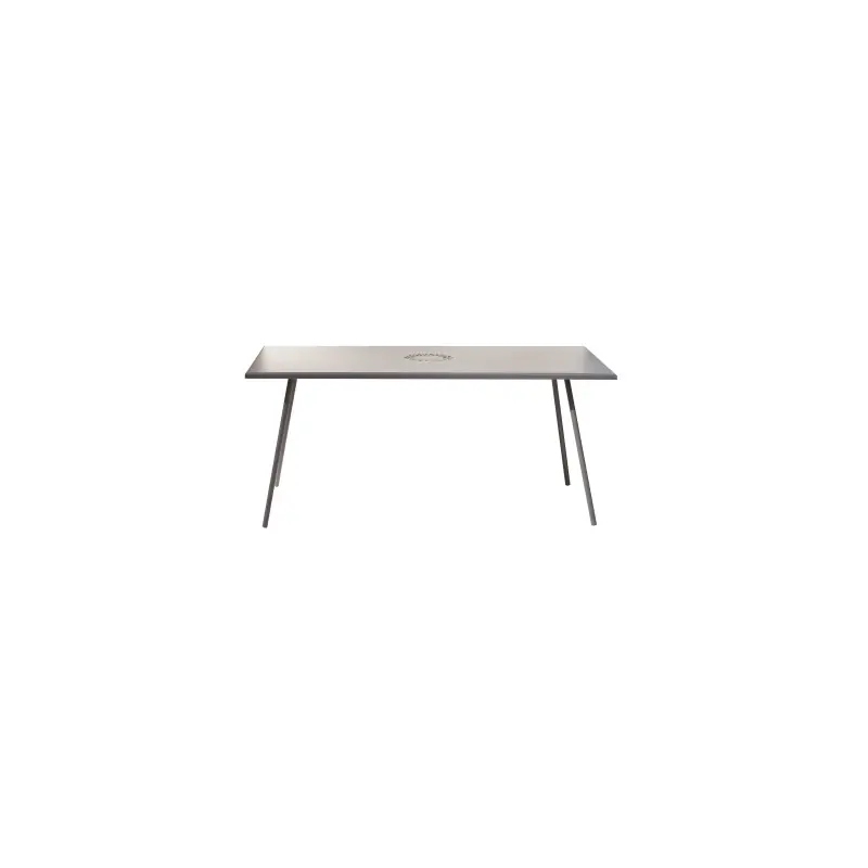 RD Italia Tavolo fisso smontabile LA ROTONDA con struttura e piano in acciaio da 160x80 cm Sconto
