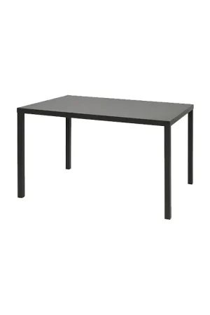 RD Italia Tavolo fisso impilabile DORIO con struttura e piano in acciaio da 160x80 cm Non Perdere