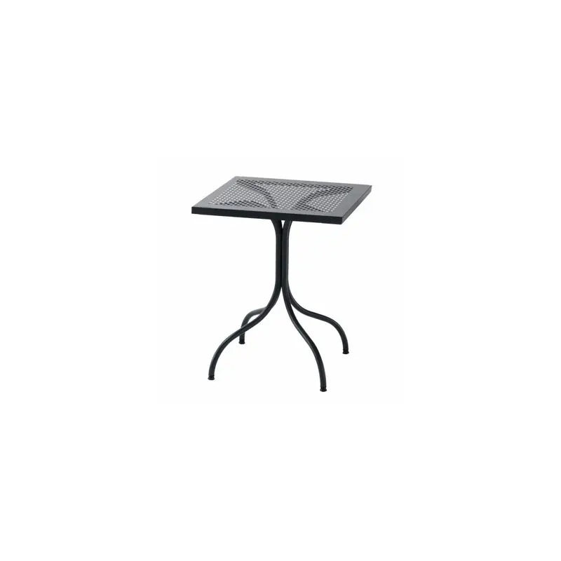 RD Italia Tavolo fisso ESTATE con struttura e piano in acciaio da 60x80 cm Occasione