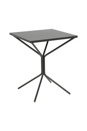 RD Italia Tavolo fisso smontabile QUID con struttura e piano in acciaio da 60x60 cm Promo Stagionale
