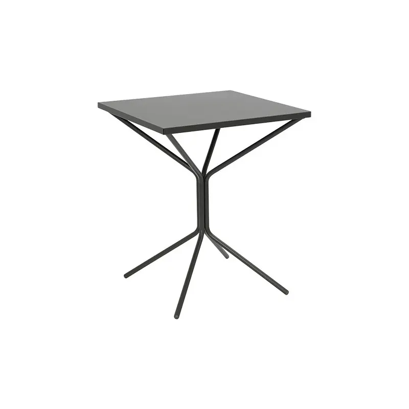 RD Italia Tavolo fisso smontabile QUID con struttura e piano in acciaio da 60x60 cm Promo Stagionale