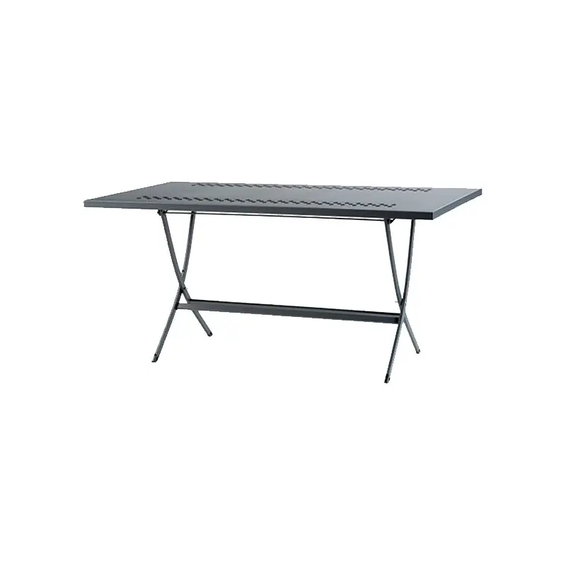 RD Italia Tavolo fisso pieghevole HERMES con struttura e piano in acciaio da 160x80 cm Scelto Dai Clienti