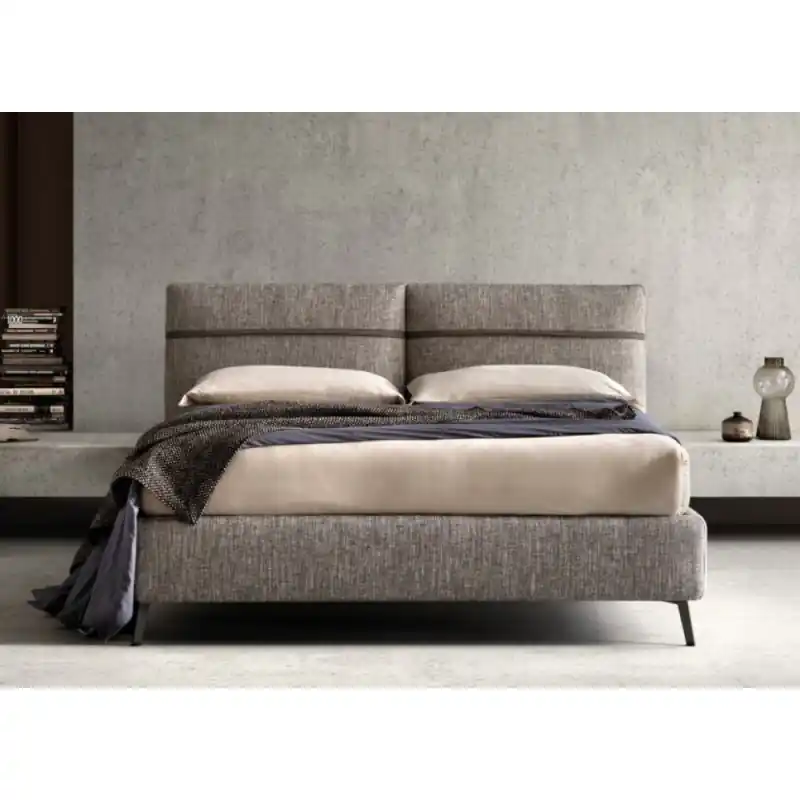 Occasione Samoa Letto king size CHOP LIFT imbottito senza contenitore da 210x210/220 cm