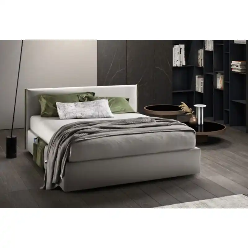 Samoa Letto alla francese GOOD RIM imbottito con o senza contenitore da 164x204/214 cm Più Venduto