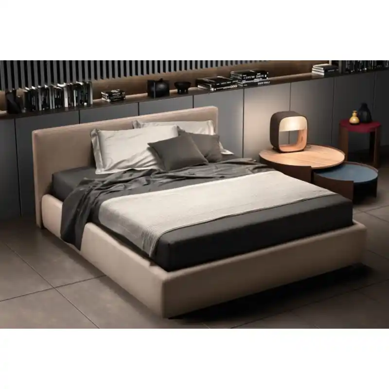 Samoa Letto una piazza e mezza HAPPY imbottito con o senza contenitore da 143x212/222 cm Ultimissimo Modello