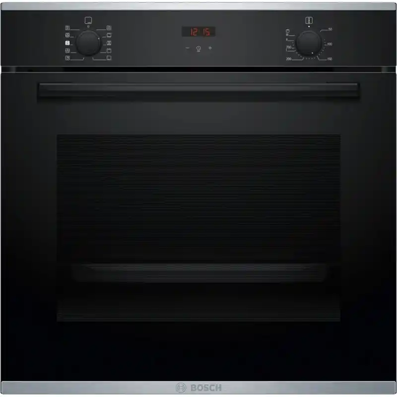 Esclusivo PRONTA CONSEGNA - Bosch Forno da incasso HRA214BA0 finitura vetro nero da 60 cm - Serie 4