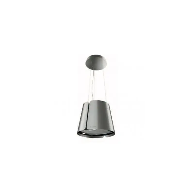 Di Tendenza PRONTA CONSEGNA - Faber Cappa a isola sospesa BEAT X/BK MATT F45 345.0655.177 finitura acciaio/nero opaco da Ø43 cm