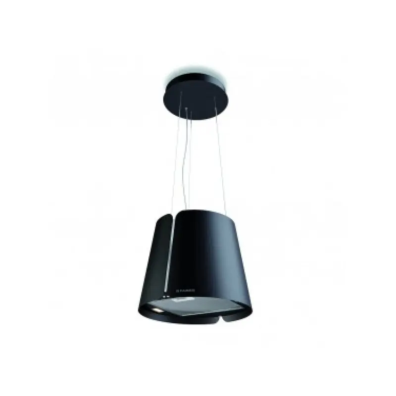 Compra Oggi Stesso Faber Cappa a isola sospesa BEAT BK GLOSS F45 345.0657.025 finitura nero gloss da Ø43 cm