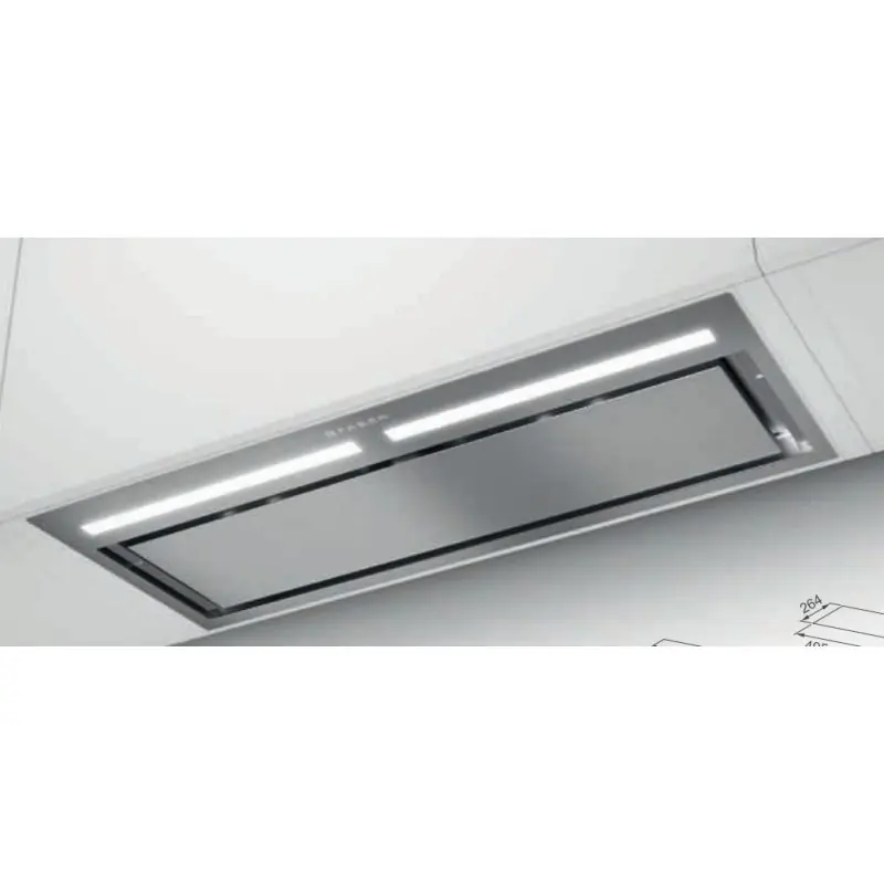 A Buon Prezzo PRONTA CONSEGNA - Faber Cappa sottopensile INKA LUX PREMIUM X MATT A52 305.0658.601 finitura inox da 52 cm