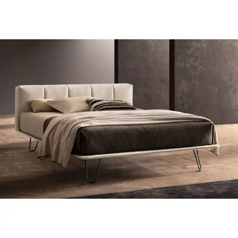 Samoa Letto king size CROOK PIANO ORTOPEDICO imbottito senza contenitore da 192x225 cm Must-Have