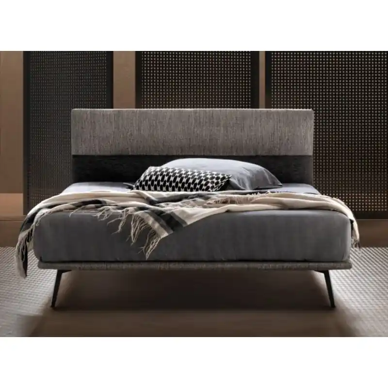 Samoa Letto king size DANCE AUTOPORTANTE imbottito senza contenitore da 210x218 cm Super Prezzo