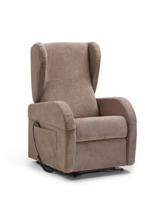 Vitarelax Poltrona relax ANNA PLUS rivestita in tessuto - Con 2 motori Direttamente Dal Produttore